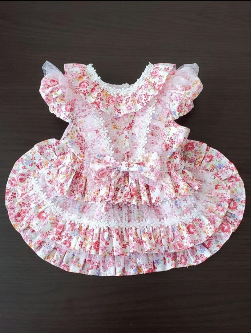 らむねこ　フリフリワンピ　Ｓ～Ｍサイズ