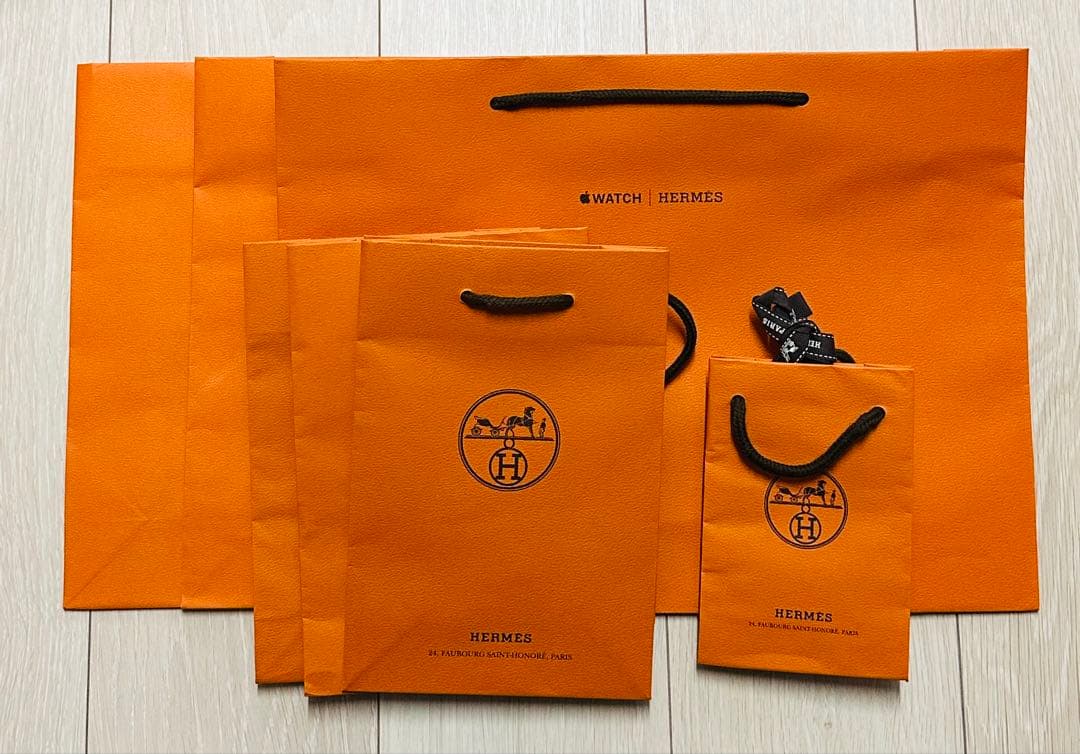 エルメス⭐︎紙袋42枚+箱4個 まとめ売り