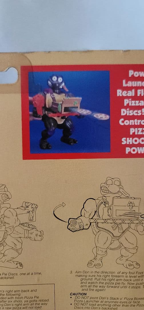 【輸入版】ミュータント・タートルズ／ピザトッシン・ドン／ドナテロ