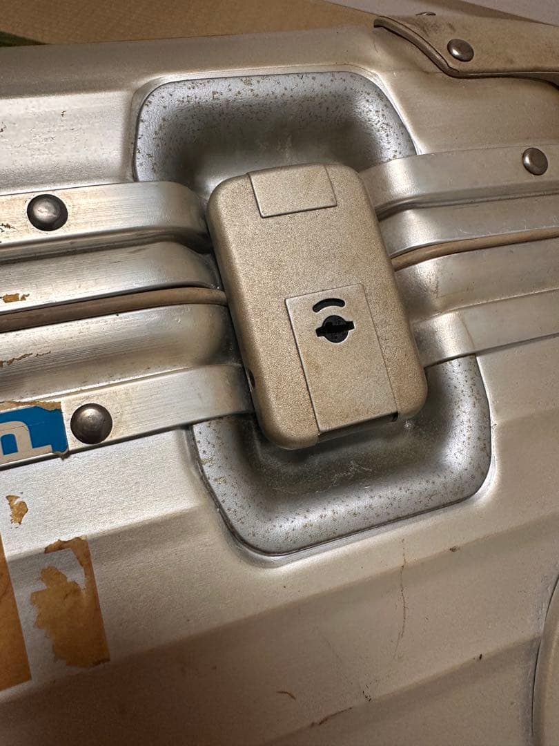 RIMOWA TOPAS 青ロゴ ドイツ製 2輪 アルミ