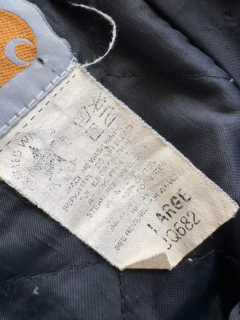 Carharrt アクティブジャケット　80s90s 短丈　星タグ