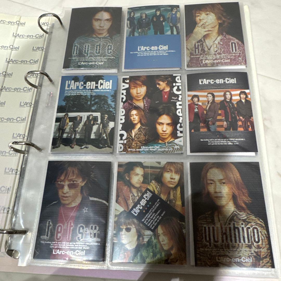 ラルク パーフェクトコレクション2 コンプリート hyde トレカ