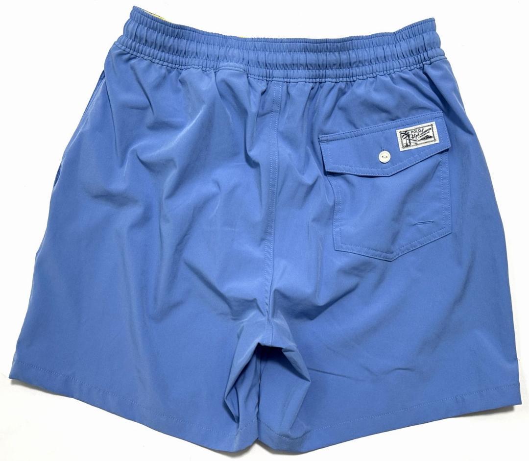新品 ラルフローレン スイムショーツ ポニー刺繍 インナー付き US:S