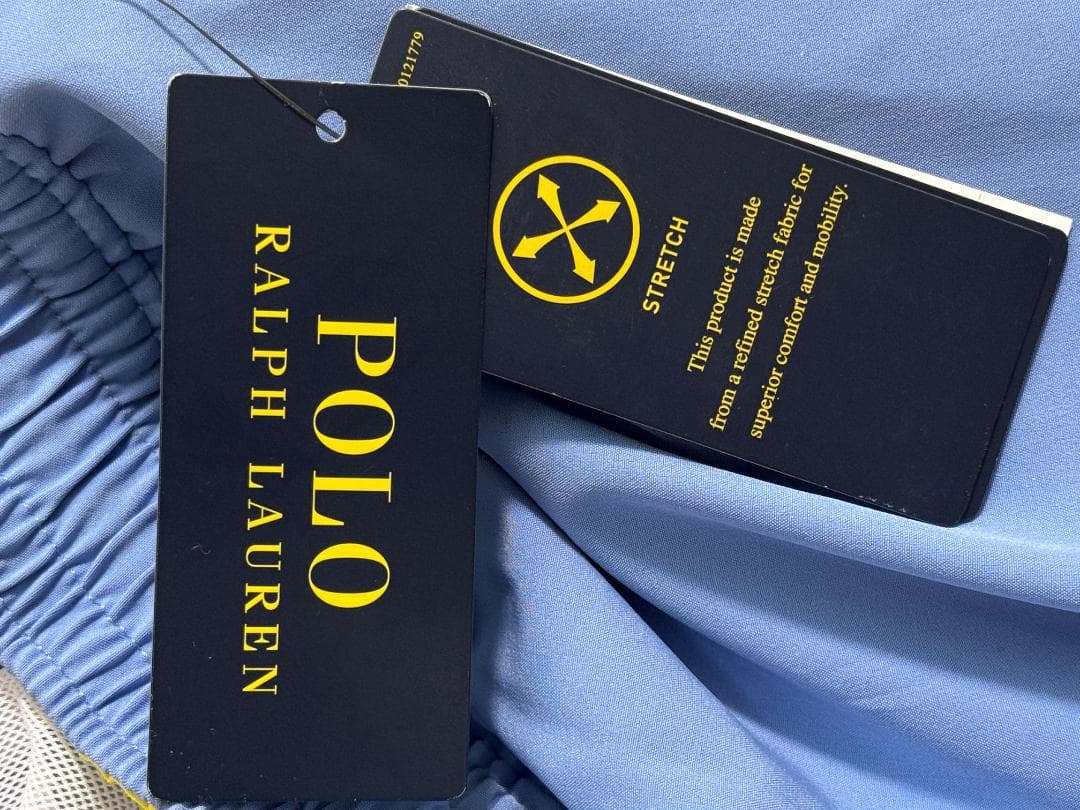 新品 ラルフローレン スイムショーツ ポニー刺繍 インナー付き US:S