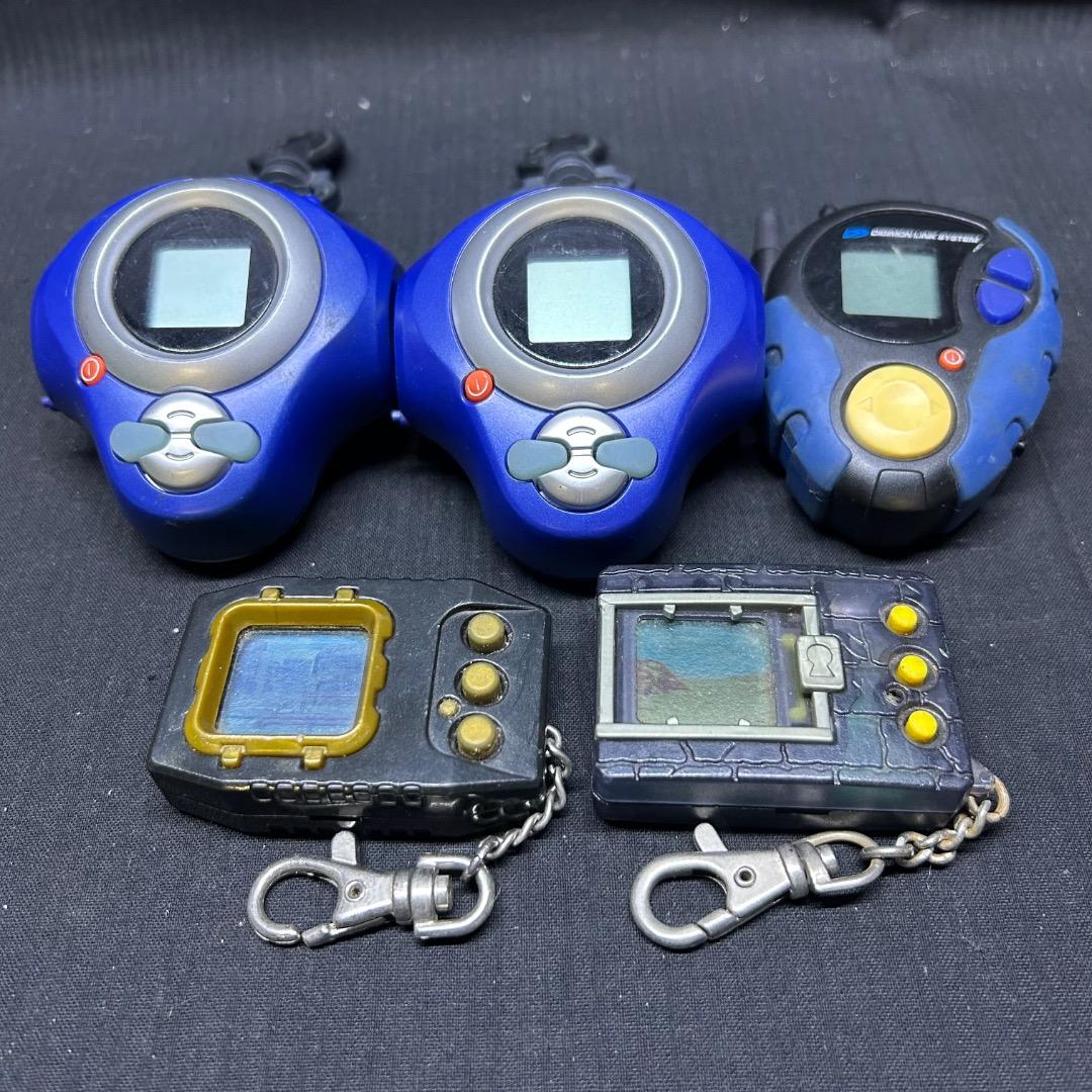 ▽Ha右1123 デジモン 当時物 おもちゃ 5点まとめ デジヴァイス ほか