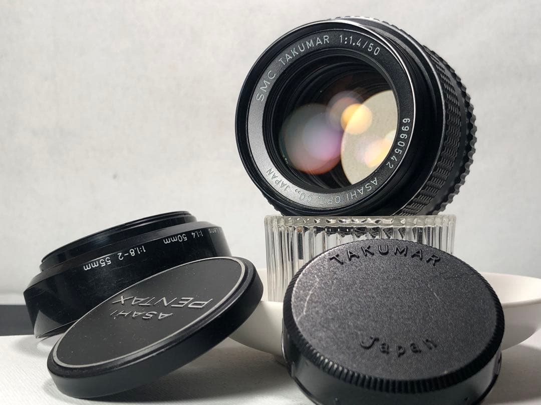 フード付き　smc takumar 50mm f1.4 m42