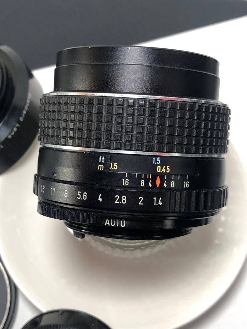 フード付き　smc takumar 50mm f1.4 m42