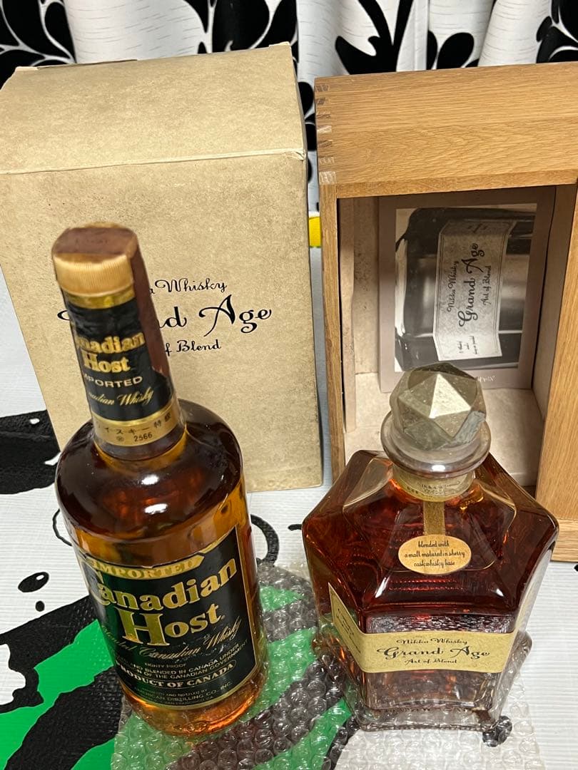 古酒★ニッカ ウイスキー グランド エイジ 660ml 45%カナダニアンホスト
