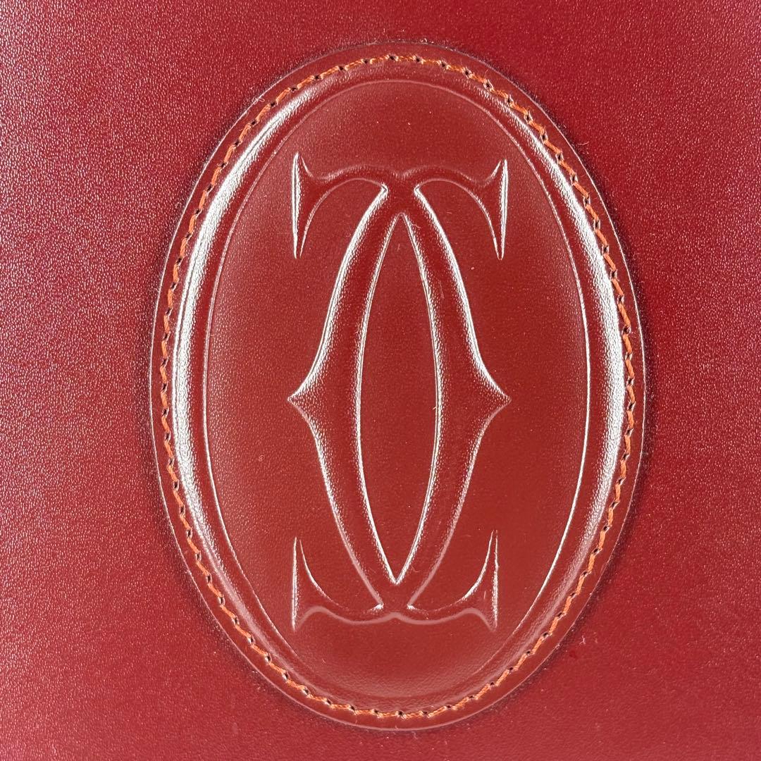 カルティエ　Cartier アタッシュケース マストライン ボルドー