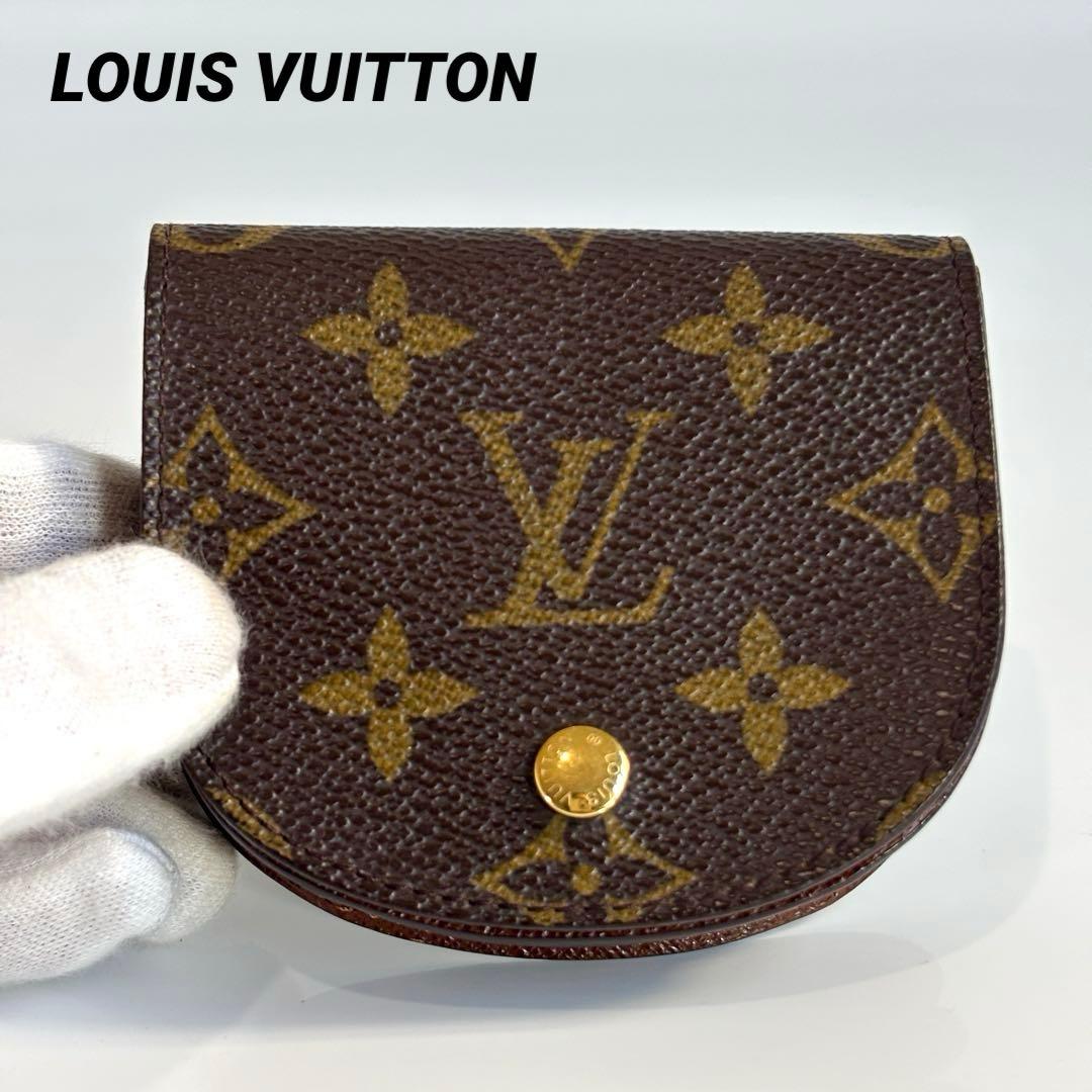 極美品 ルイヴィトン M61970 ポルトモネ グゼ モノグラム ケース