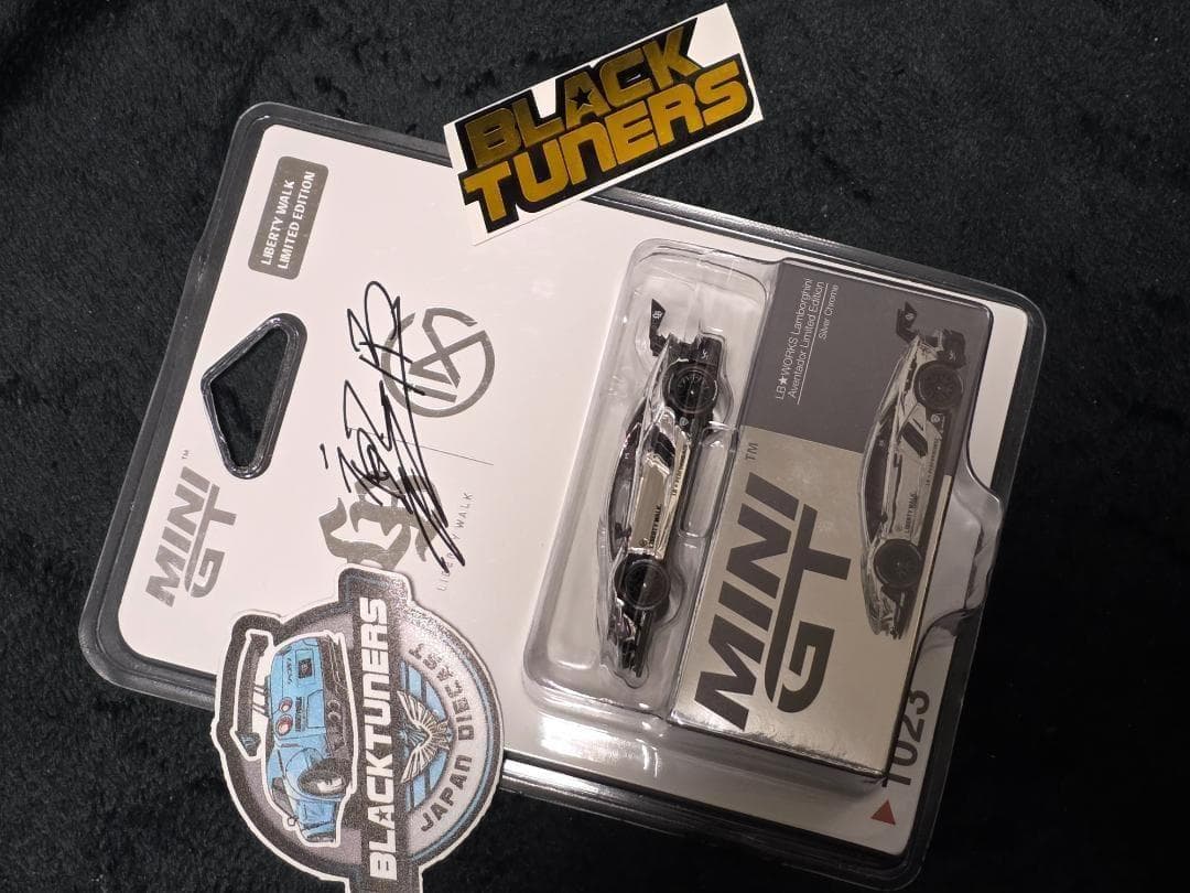 MINIGT IMX2025リバティーウォーLAMBORGHINI限定サイン入り