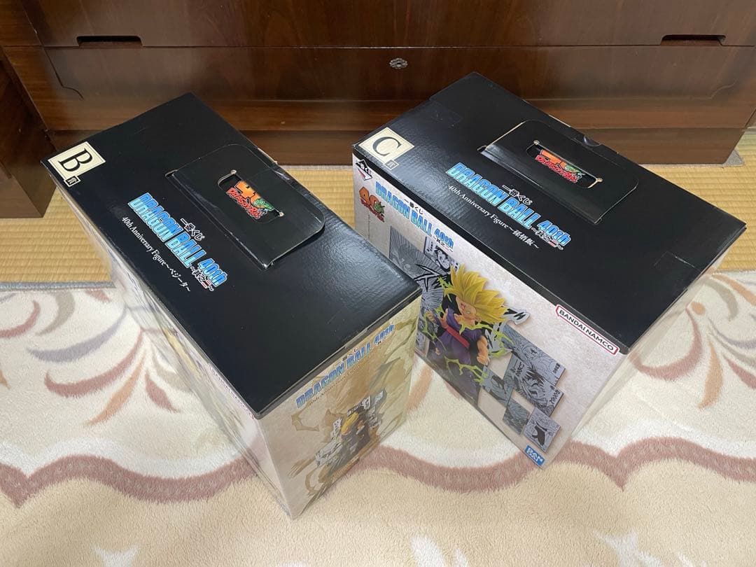 ドラゴンボール　一番くじ　40th フィギュアBC セット　ベジータ　悟飯