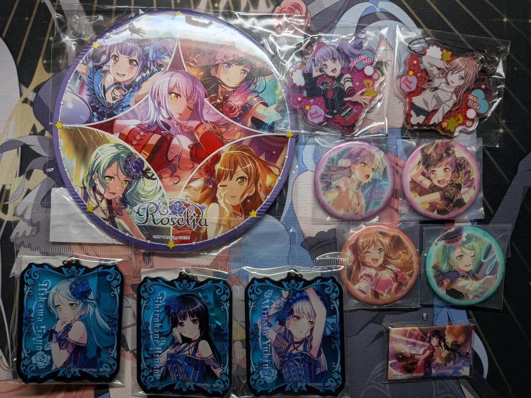 バンドリ　Roselia（ロゼリア）グッズセット