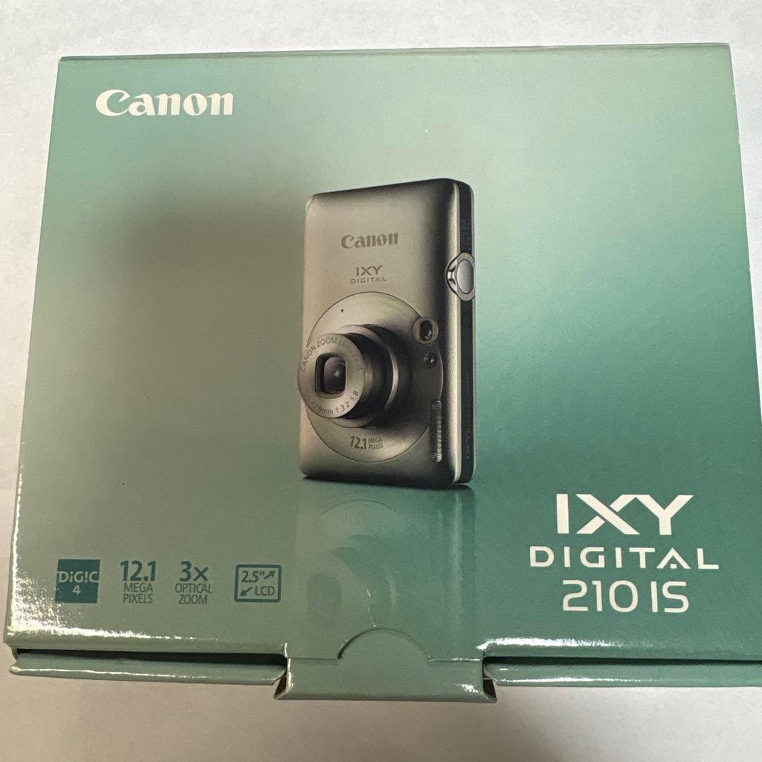 キヤノンデジカメ　Canon IXY DIGITAL 210 IS シルバー