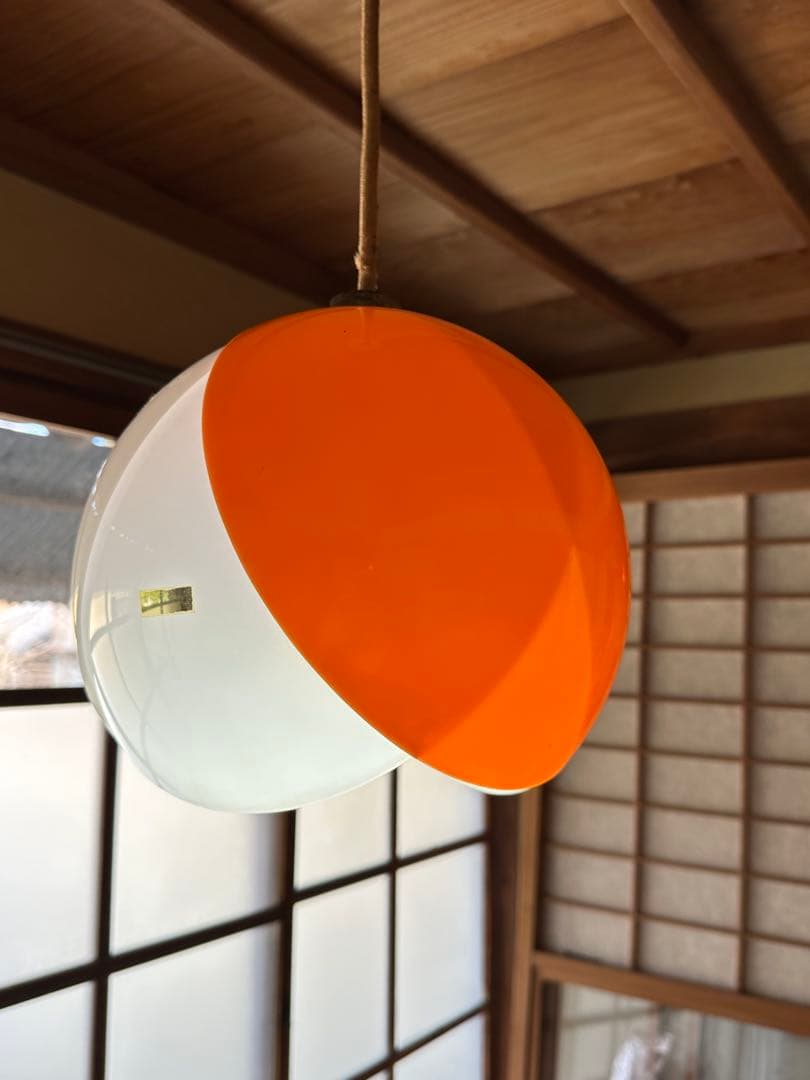 昭和レトロ　ペンダントライト　ナショナルチューリップ　天井照明　レトロ照明