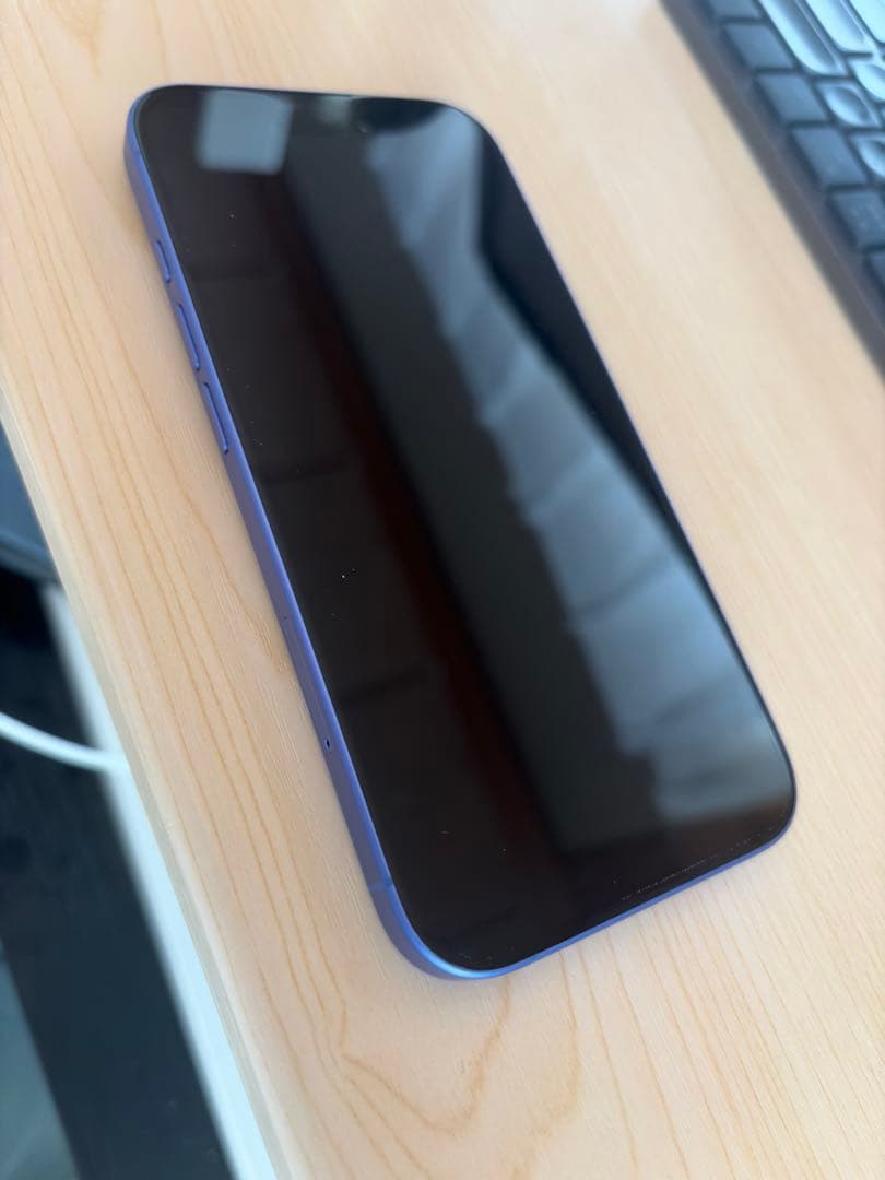 Apple iPhone16本体　128GB SIMフリー ウルトラマリン箱あり