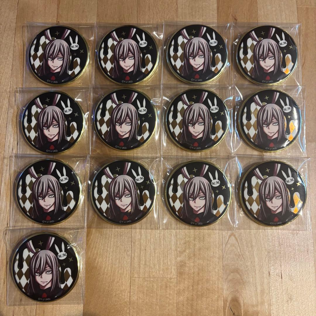 桃源暗鬼 バニー 缶バッジ 13点 イラスト缶バッジコレクション 桃寺 神門