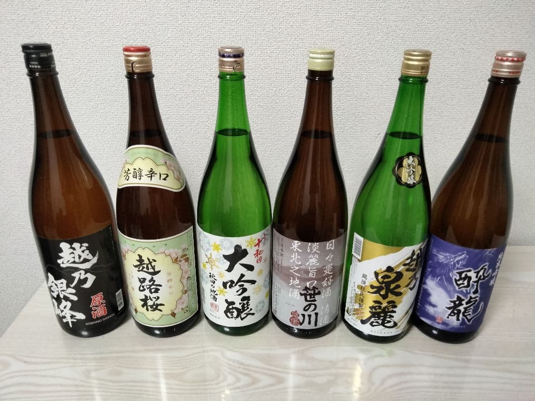日本酒（一升）6本セット