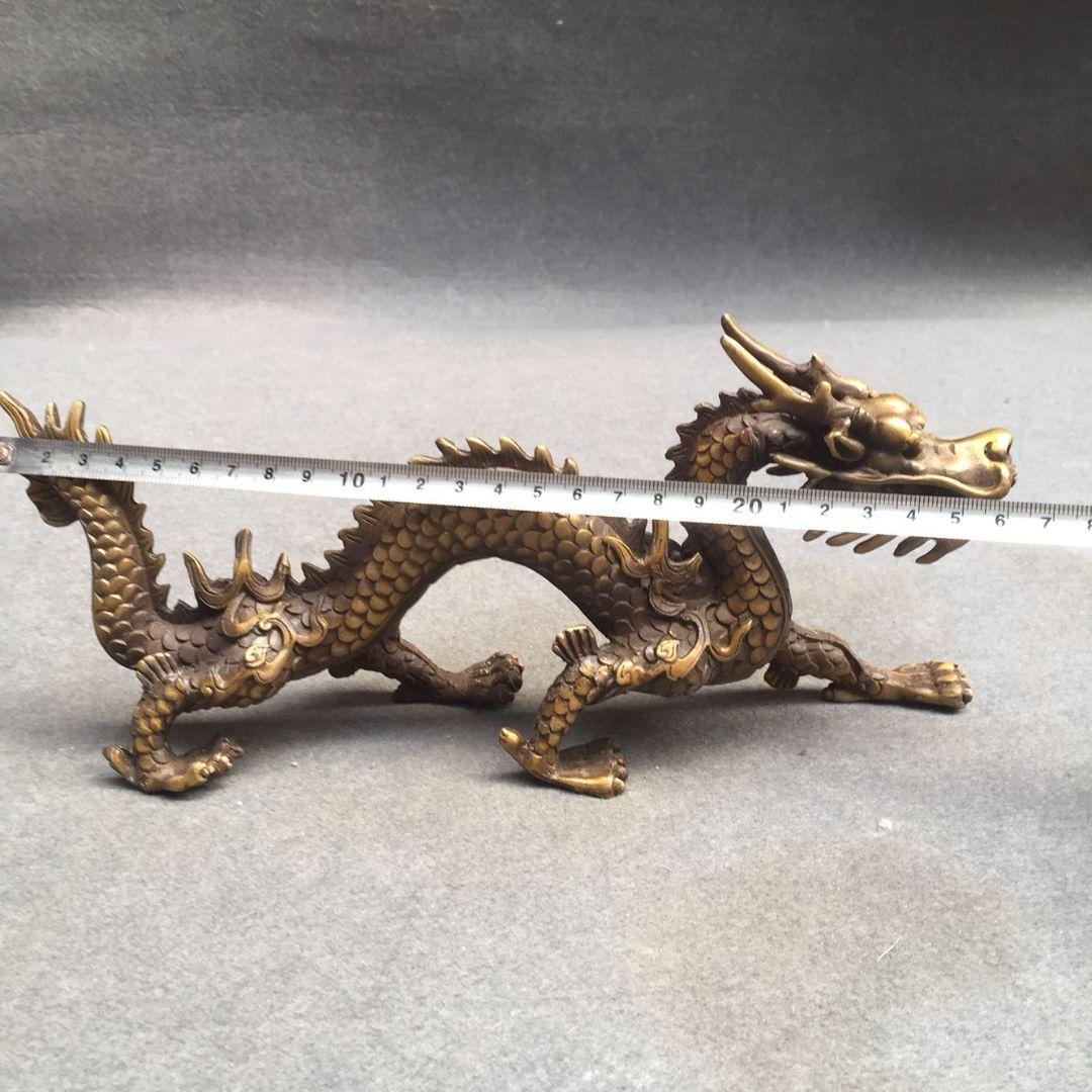 銅 細工 竜 干支竜 商売繁盛 家庭 事務 風水 開運 招財 置物 工芸品