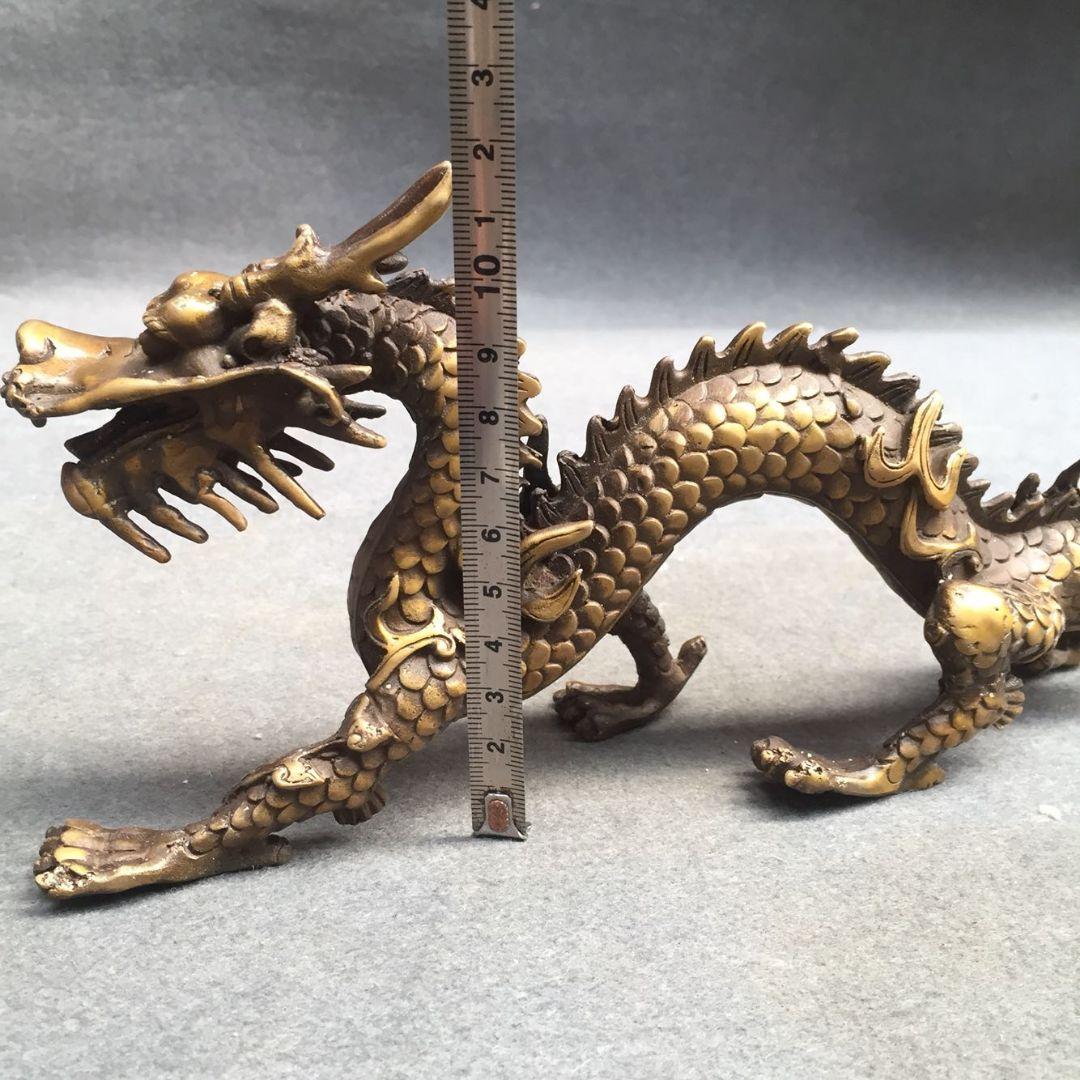 銅 細工 竜 干支竜 商売繁盛 家庭 事務 風水 開運 招財 置物 工芸品