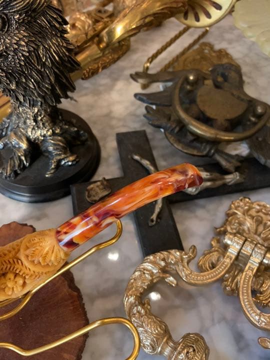 メシャムパイプ　ヤニク　ドクロ