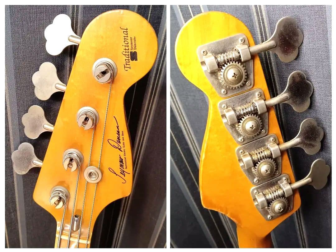 筆記体ロゴ SeymourDuncan セイモアダンカン ジャズ エレキベース