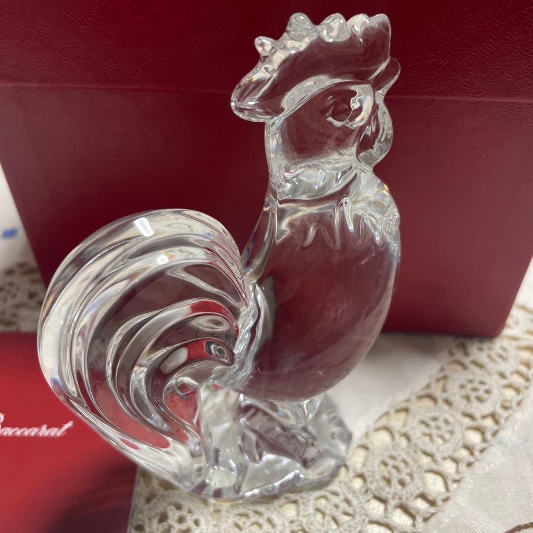L　バカラ baccarat クリスタルガラス 干支シリーズ 鳥