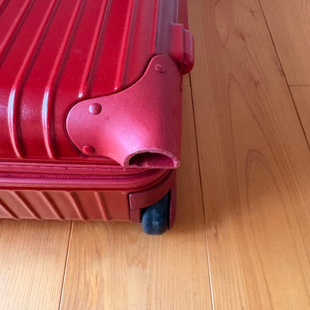 【保証書付き】RIMOWA SALSA スーツケース レッド 35L 廃盤品２輪