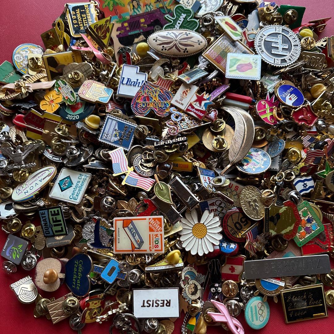 ピンバッジ／ピンズ／450個OVER／VINTAGE