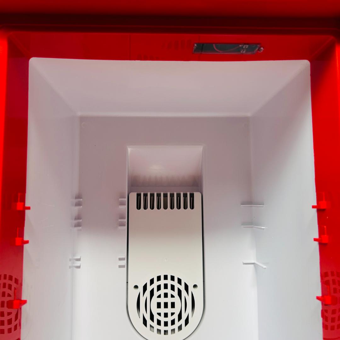 SIS ディスプレイ型 ポータブル冷温庫 25L XHC-25 レッド