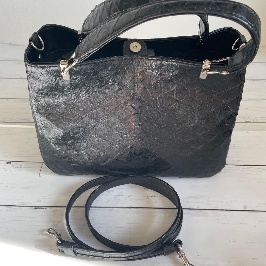 本革センザンコウ ハンドバック