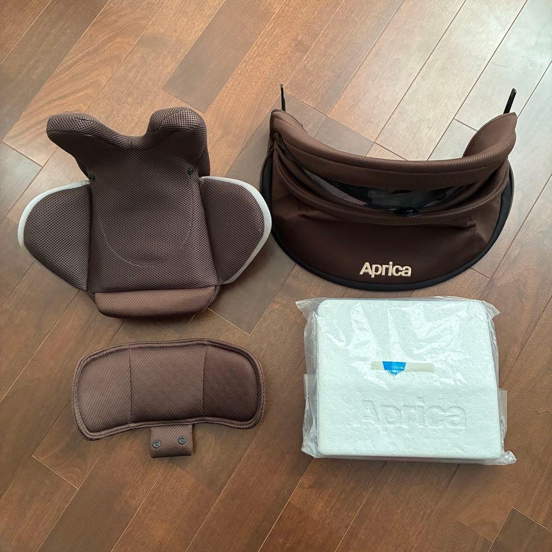 Aprica クルリラ ISOFIX チャイルドシート ブラウン