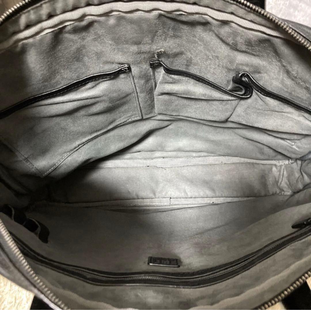 【極美品】dunhill ダンヒル ビジネスバッグ ウィンザー レザー ブラック