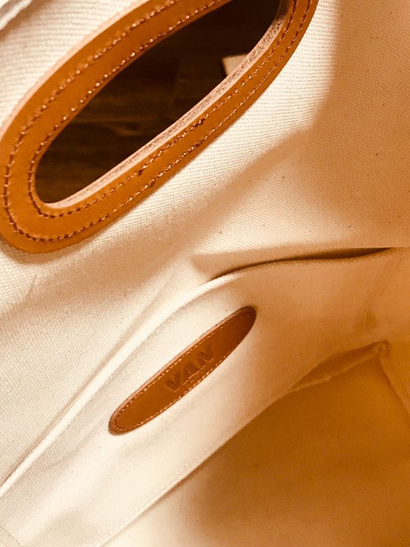 VAN紙袋デザイン幌布クラッチバック 送料無料