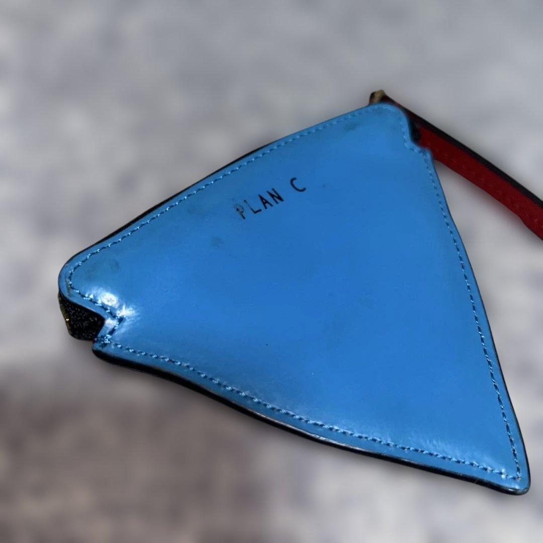 希少【プランC】 レザー三角形ケース