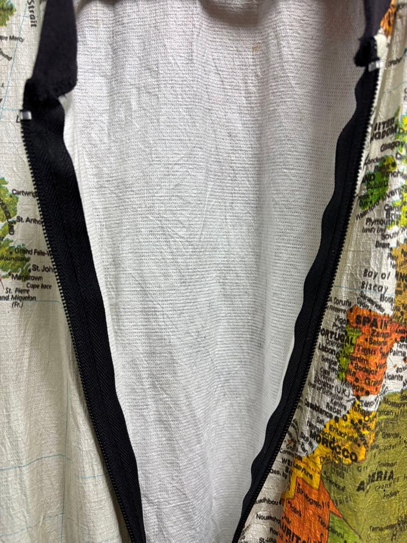 【最終価格】ニルバーナ カートコバーン着用モデル　世界地図ペーパージャケット