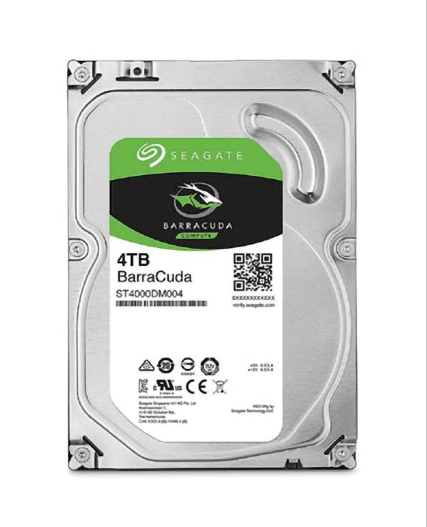 Seagate Barracuda 4TB 内蔵型ハードディスク 新品未開封