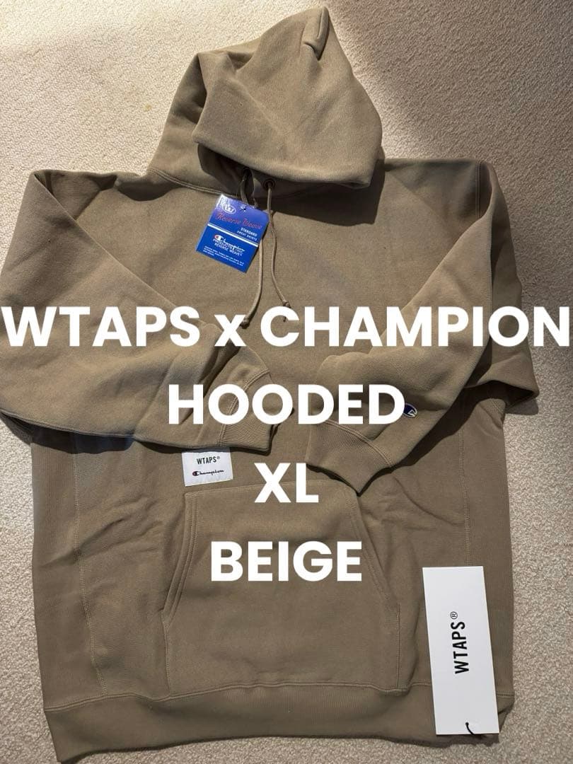 新品　WTAPS×Champion リバースウィーブ　ベージュ
