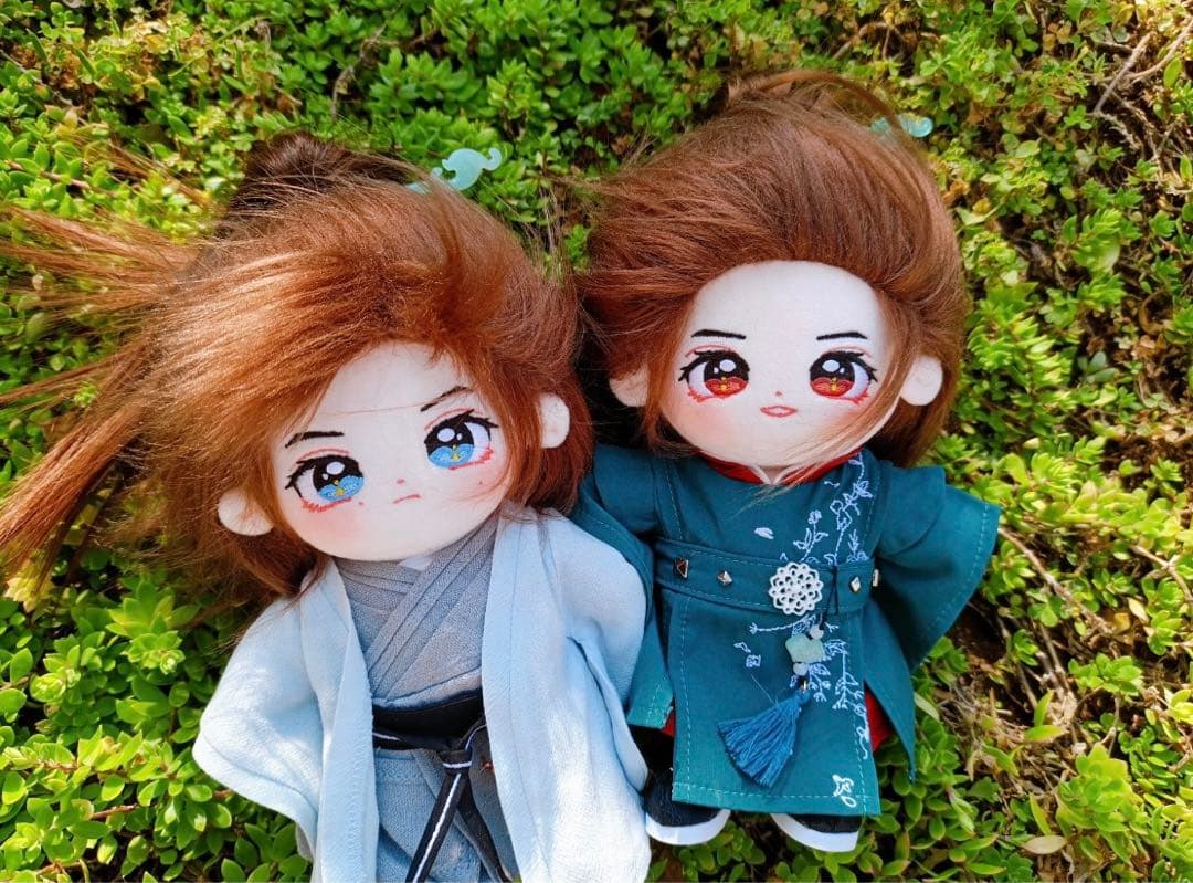 20cm 山河令 龔俊 ぬいぐるみ 本体+お洋服セット 温客行 張哲瀚 阿絮