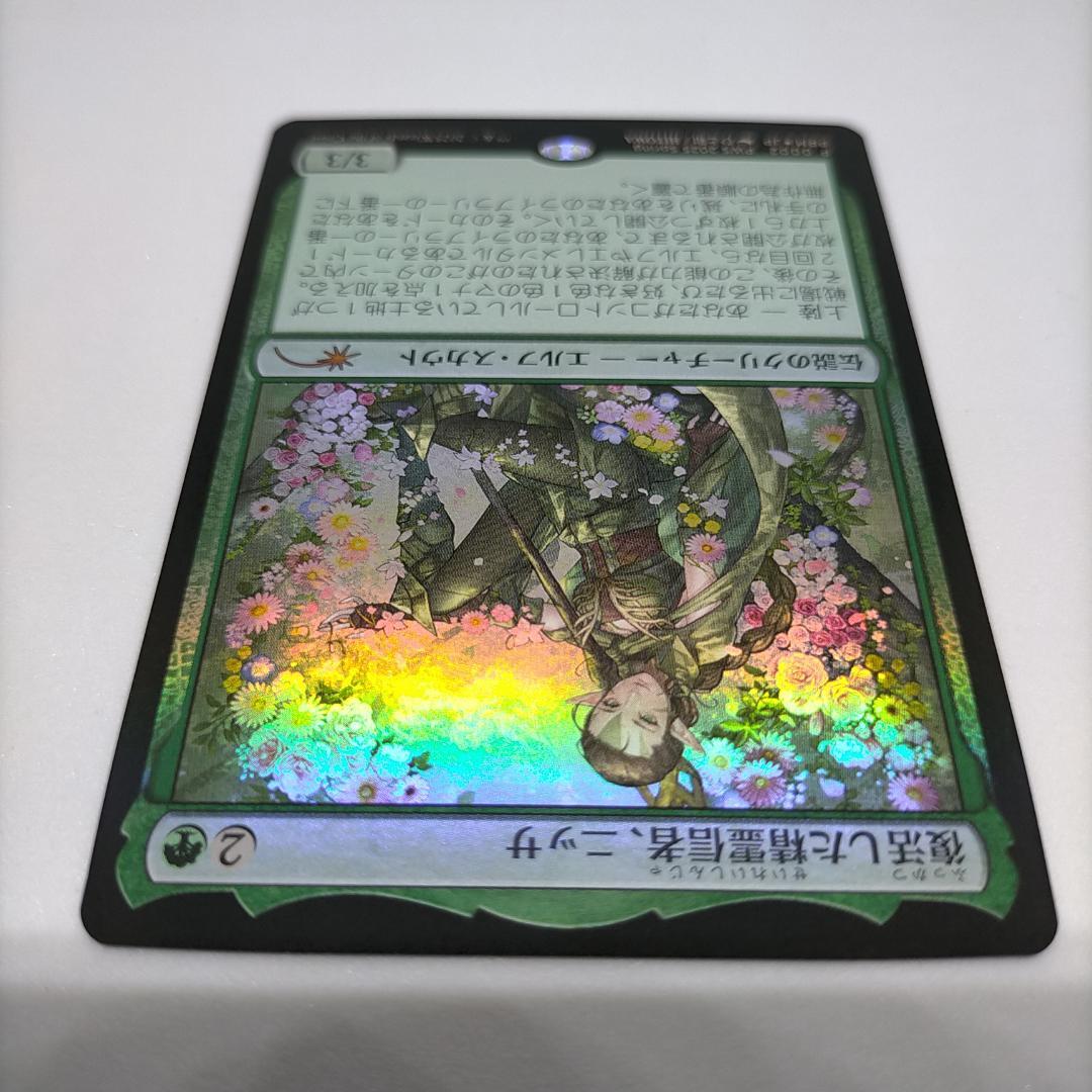 MTG 復活した精霊信者、ニッサ　失せろ4枚 PWSプロモFoil