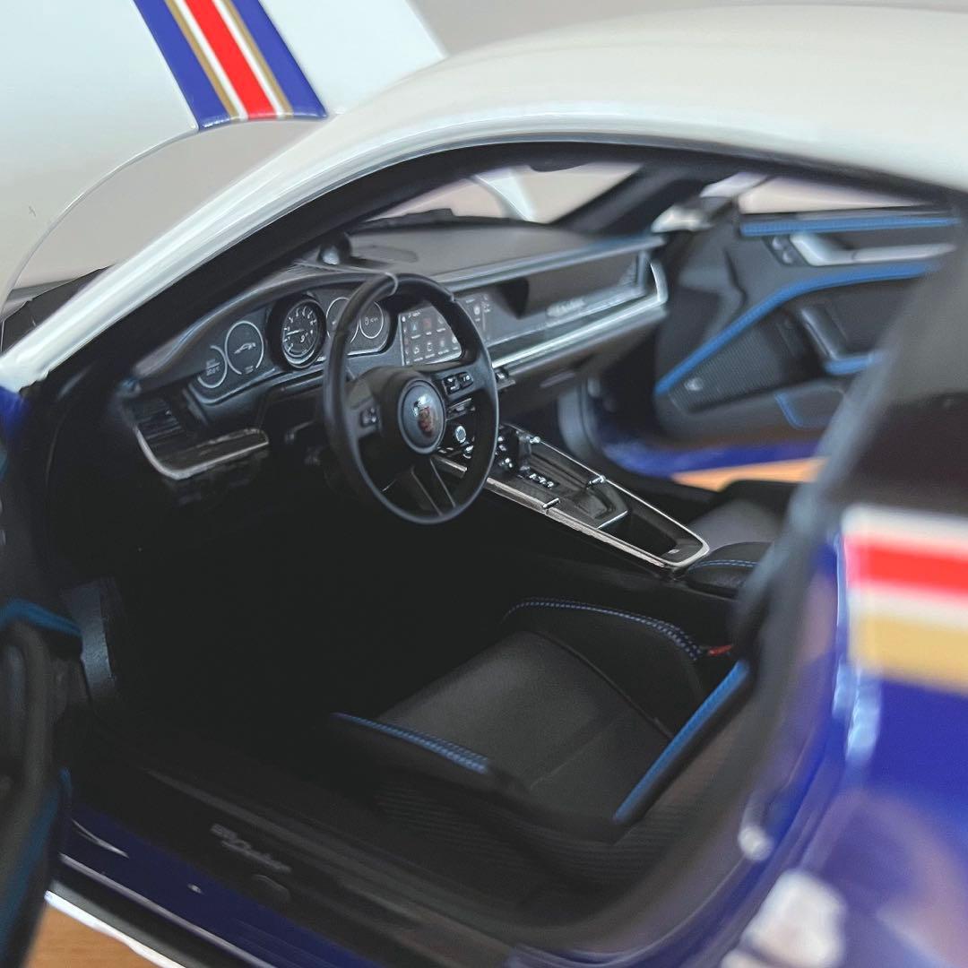 【ミニカー 美品】1/18 ミニチャンプス ポルシェ 911 ダカール