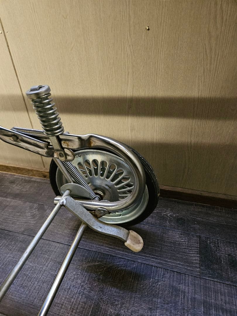 ベビーカー 昭和レトロ 東京 TOKYO さつき号 青 ブリキ