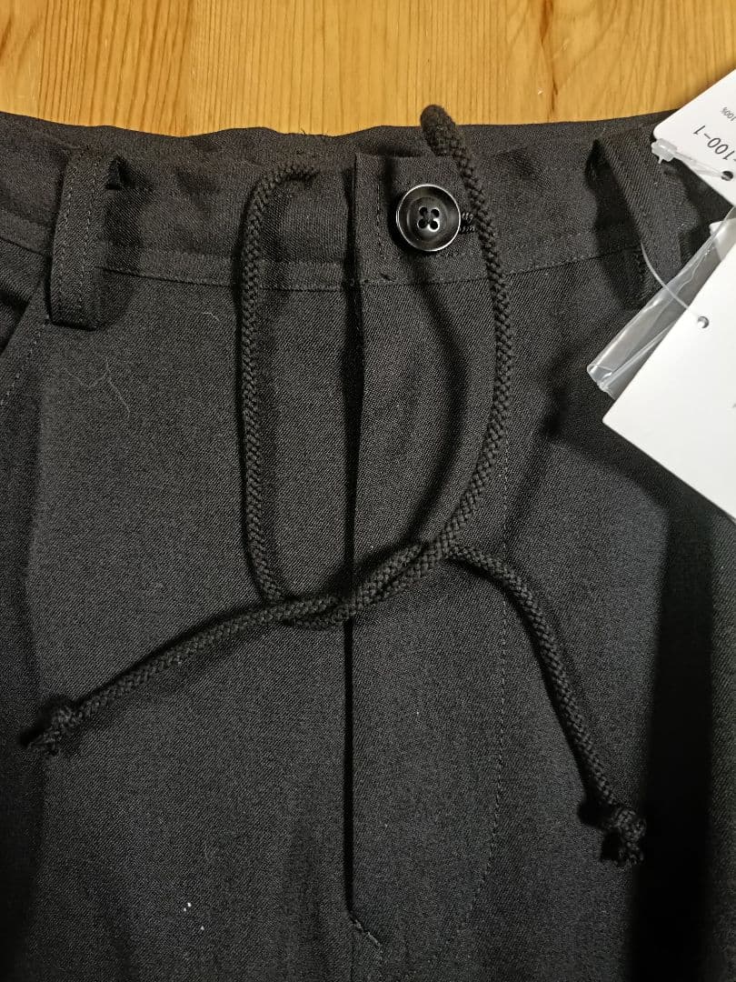 【新品】ワイズ（ヨウジヤマモト） 23aw ウールギャバジンサルエルパンツ