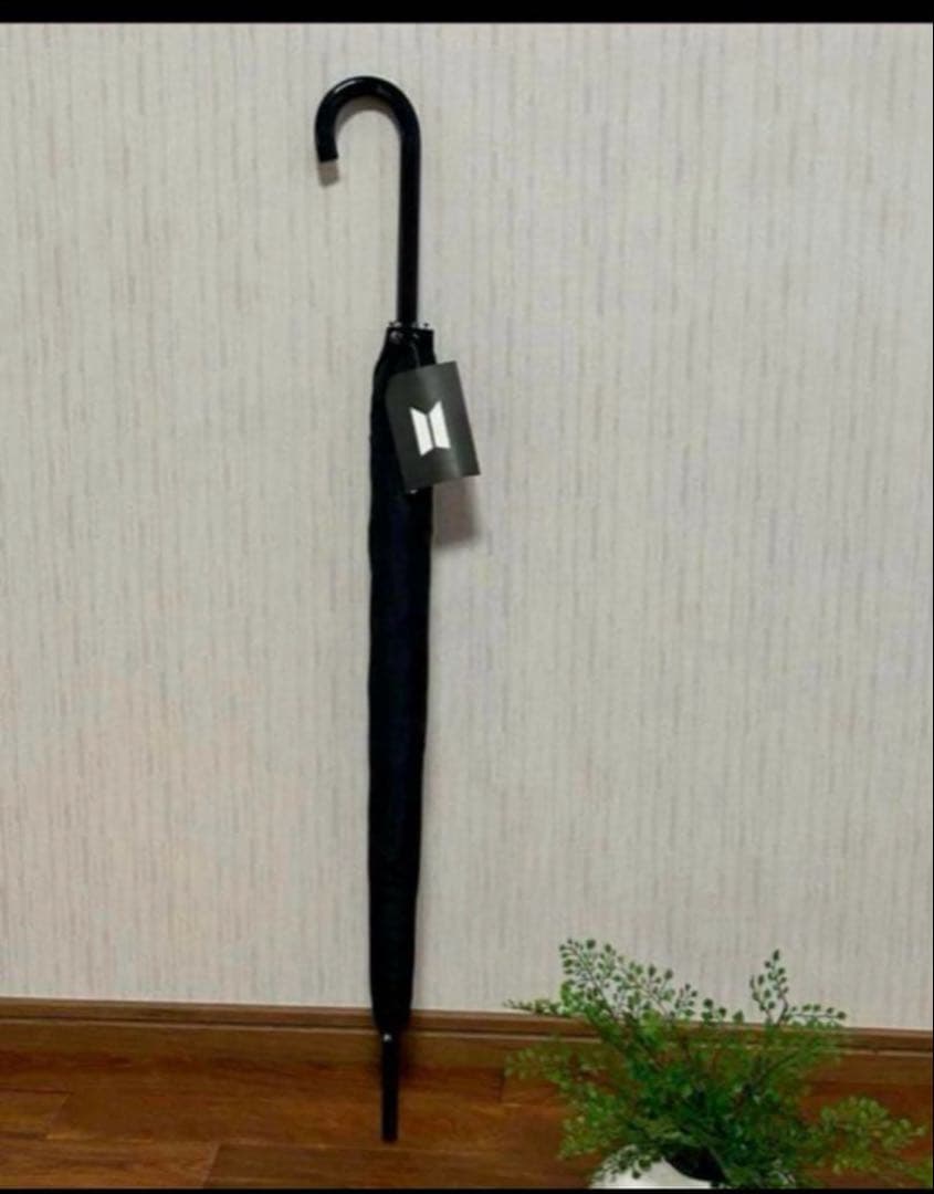 BTS 日本公式FC購入　ジャンプ傘(カバー付き)黒