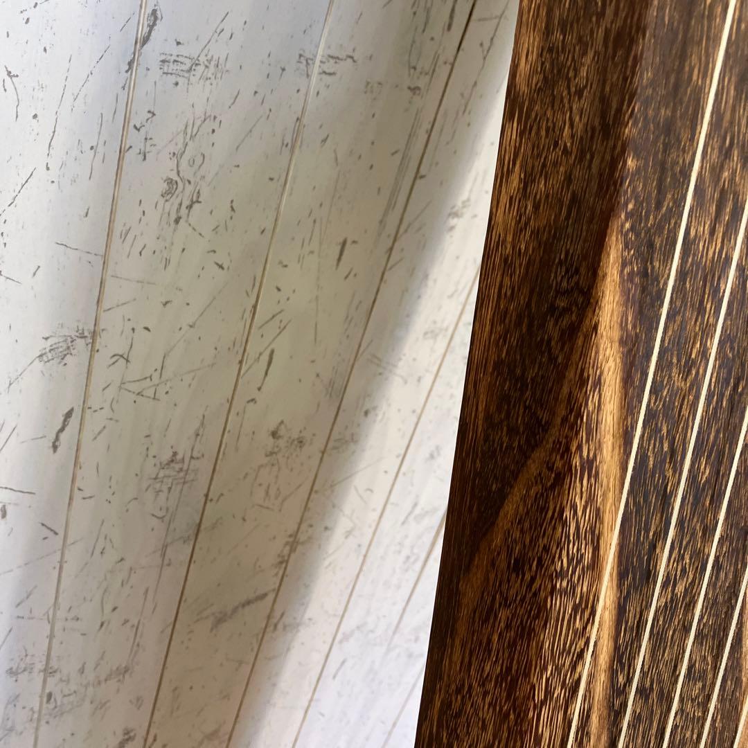 昭和レトロ すだれ彫り 13弦 琴 和楽器 弦楽器 伝統工芸 レトロ