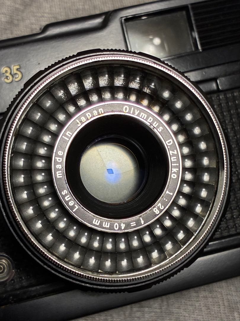 ⭐️希少⭐️モルト交換済⭐️ OLYMPUS TRIP 35 ブラック フィルムカメラ