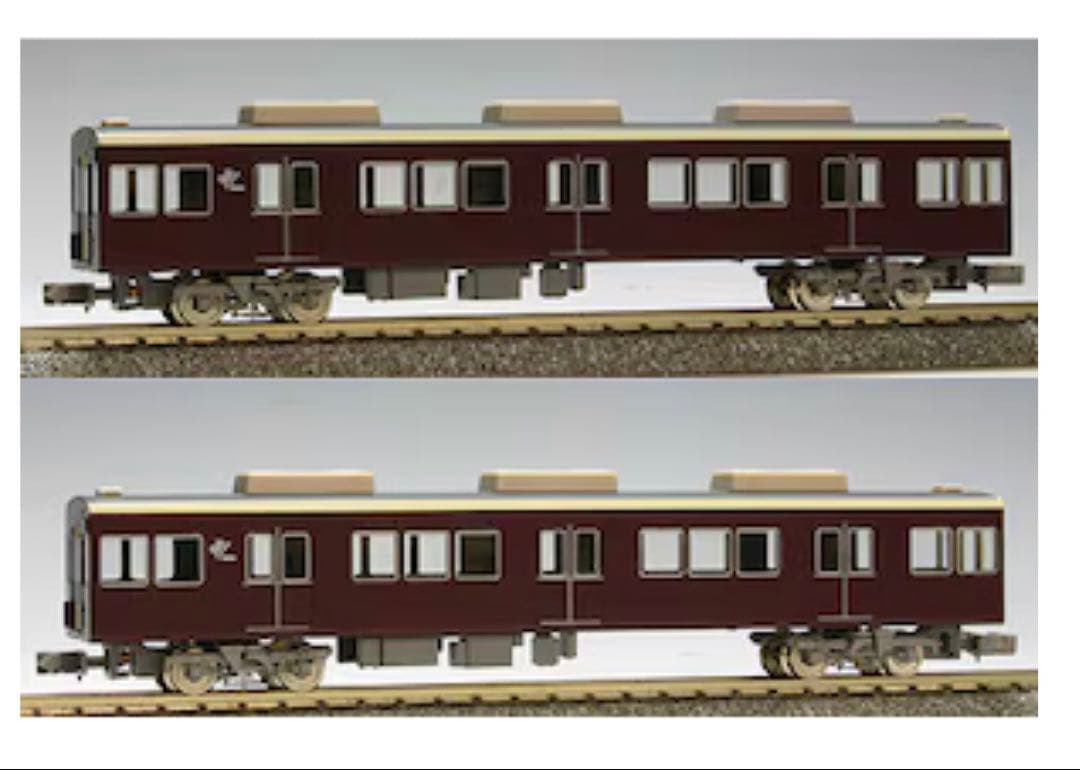 グリーンマックス4090 阪急7000/7300系 中間車2両セット（動力なし）