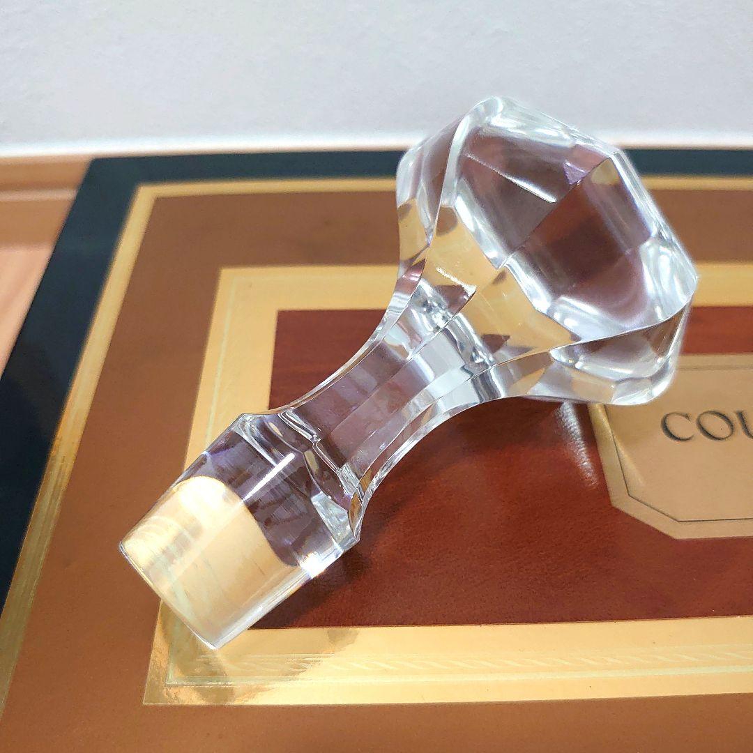 クルボアジェ VOC エクストラ バカラボトル ブランデー【未開栓】替栓・箱付