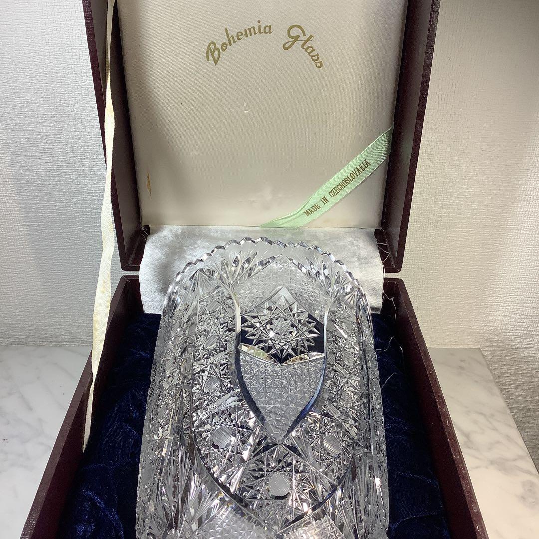 ボヘミアグラス　フラワーベース