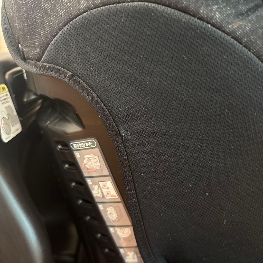 Aprica ピュアブラック チャイルドシート ISOFIX